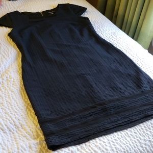 Little Black Dress Sheer Fashion! Sharagano